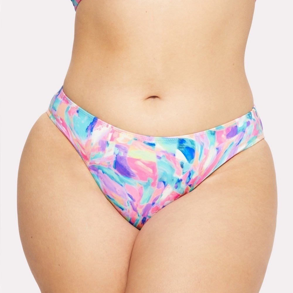 Yitty Shaping Swim Cheeky Bikini Bottom Sz 2x